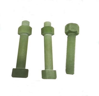 Light Weight Fiberglass Threaded Rod Epoxy Resin Fiberglass Rod For High Voltage